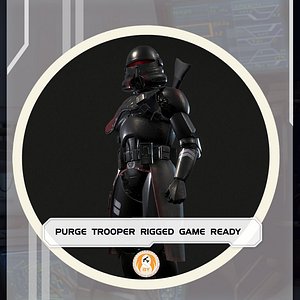 Imperial Purge Trooper 3D model