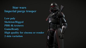Imperial Purge Trooper 3D model