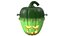 Frankenstein Halloween Kürbis