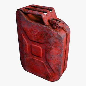 3D Steel Jerry Can 20l