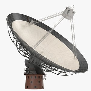 Radio Telescope 3D Model