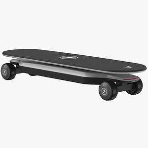Electric Skateboard 3D model