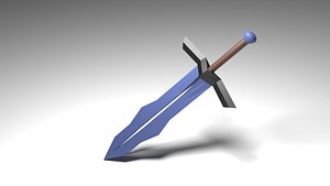 3D model bisento blade weapon edward - TurboSquid 1191006
