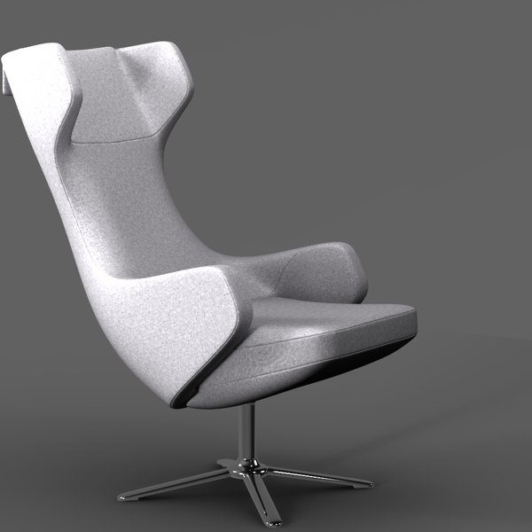 modern chair 3d model