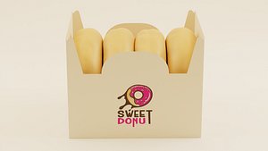 3D Donut box model
