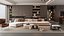modern living room 3D model