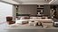 modern living room 3D model