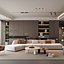 modern living room 3D model