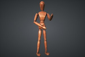 Mannequin wooden