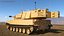 M109 Paladin Howitzer Beige Color