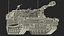 M109 Paladin Howitzer Beige Color