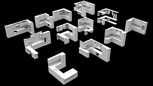 set 12 3D model
