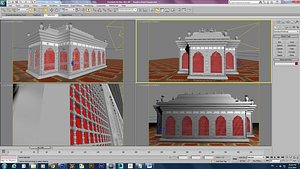 free shrine grave imam hussain 3d model