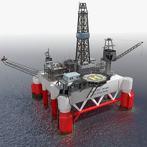 oil platform model