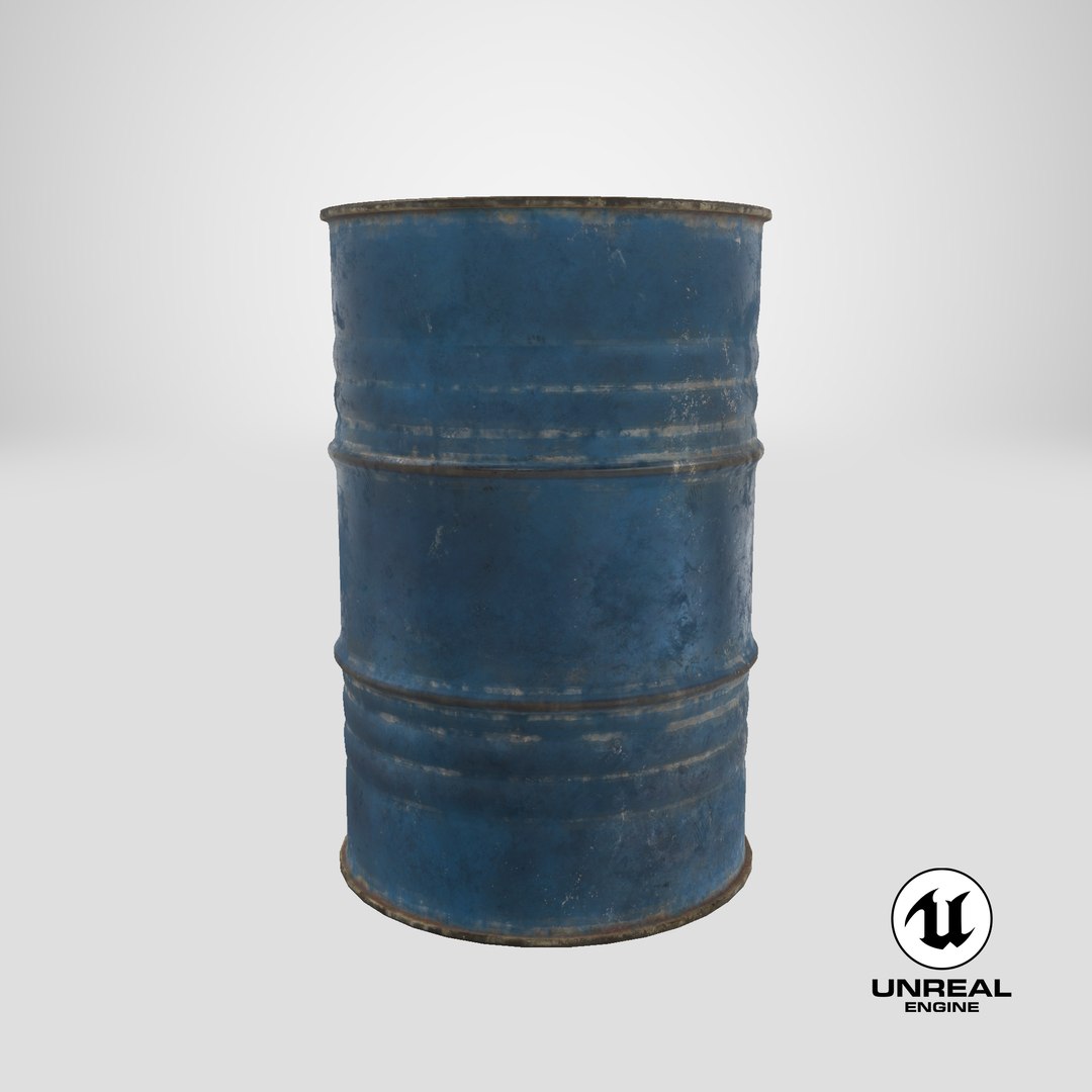 3D Metal Barrel Rusty Blue model https://p.turbosquid.com/ts-thumb/OT/PGDrEK/bD/stemcell_unreal_render/png/1655319914/1920x1080/fit_q87/660102e433025ffe5cc67a4131a9d21037f1c880/stemcell_unreal_render.jpg