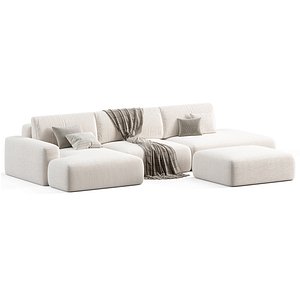 Corner sofa Liga Modern Long