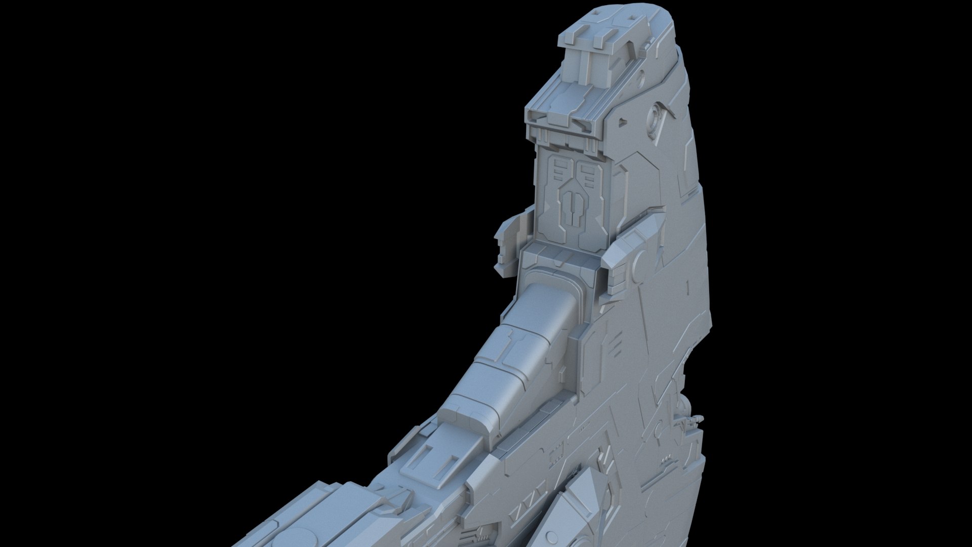 3D Alien Spaceship - TurboSquid 2073956