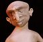 A naked man