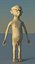 A naked man