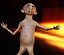 A naked man