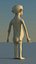 A naked man