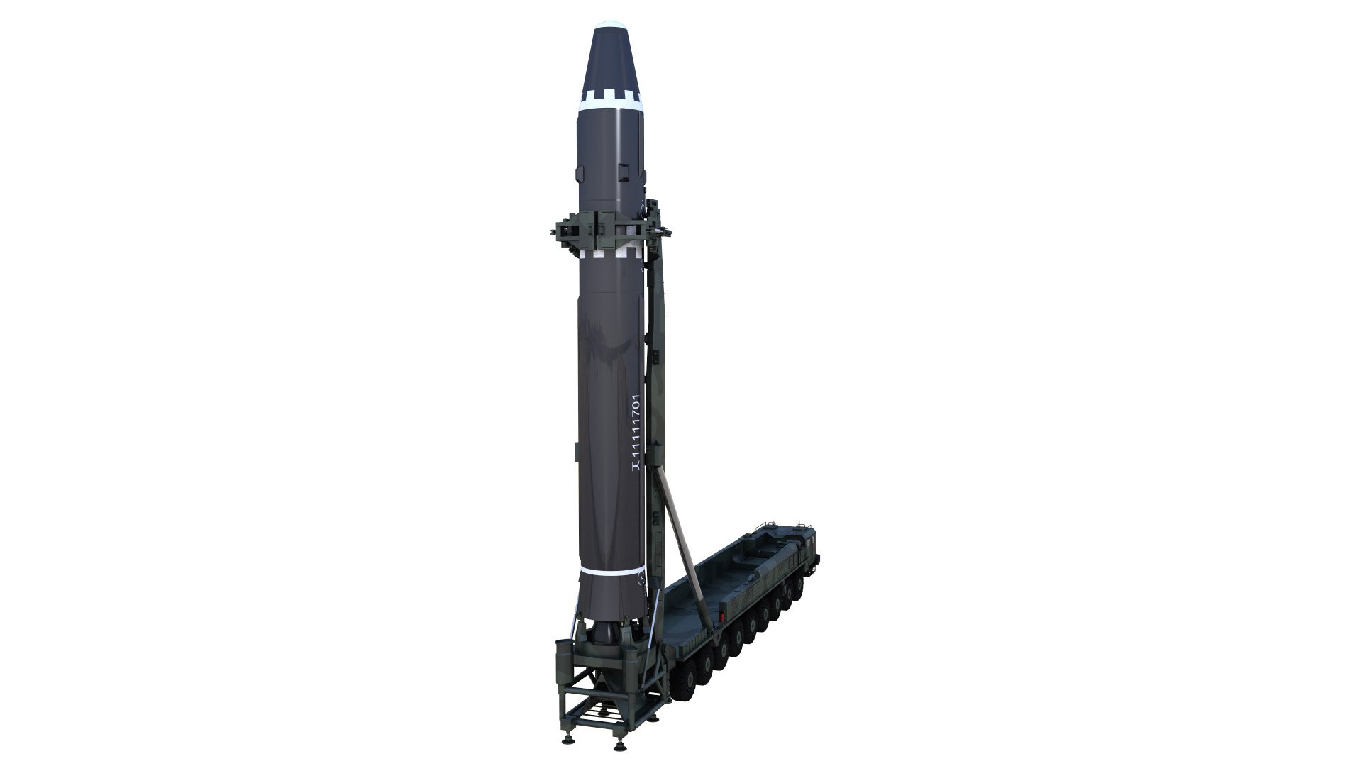 Hwaseong15 Launch Vehicle 3D Model - TurboSquid 2217259