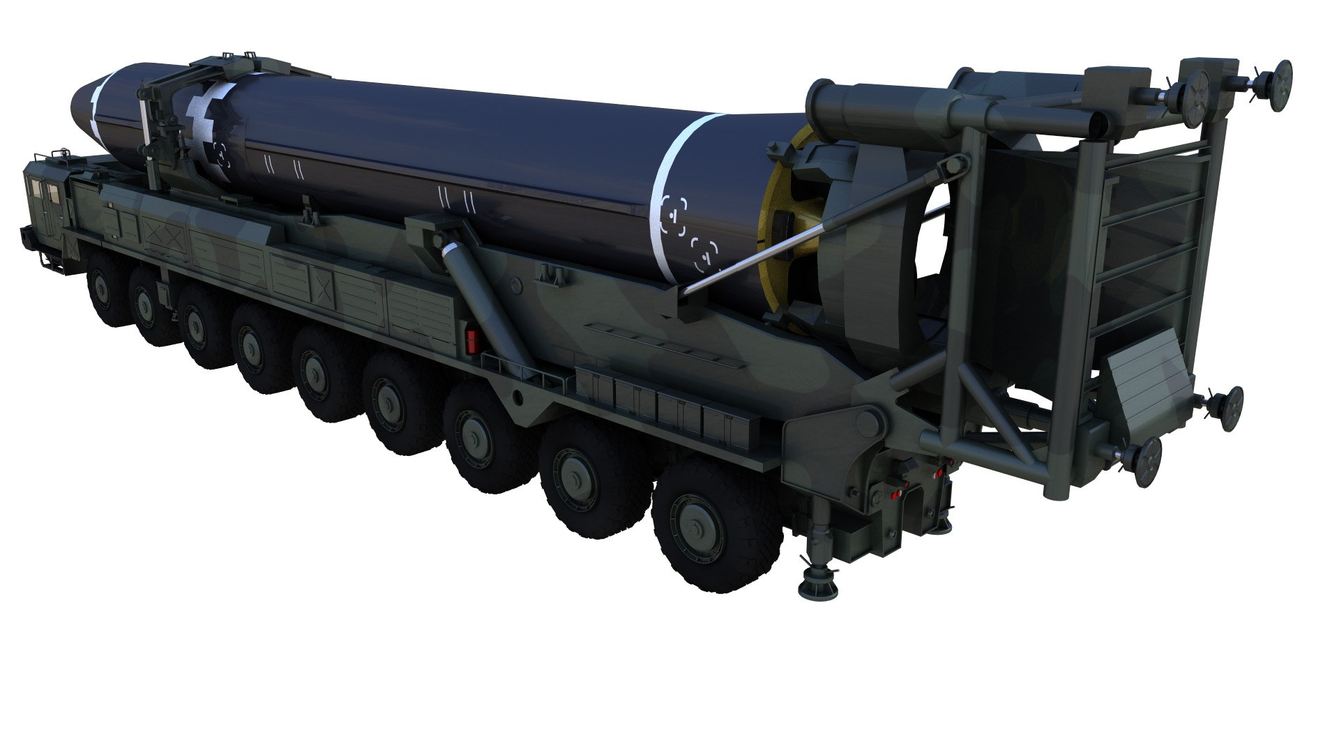 Hwaseong15 Launch Vehicle 3D Model - TurboSquid 2217259