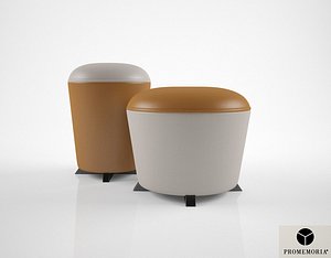 3d model promemoria coccolino coccolone ottoman
