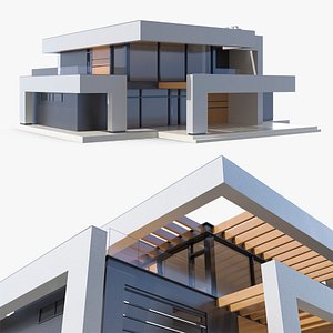 Modern House White