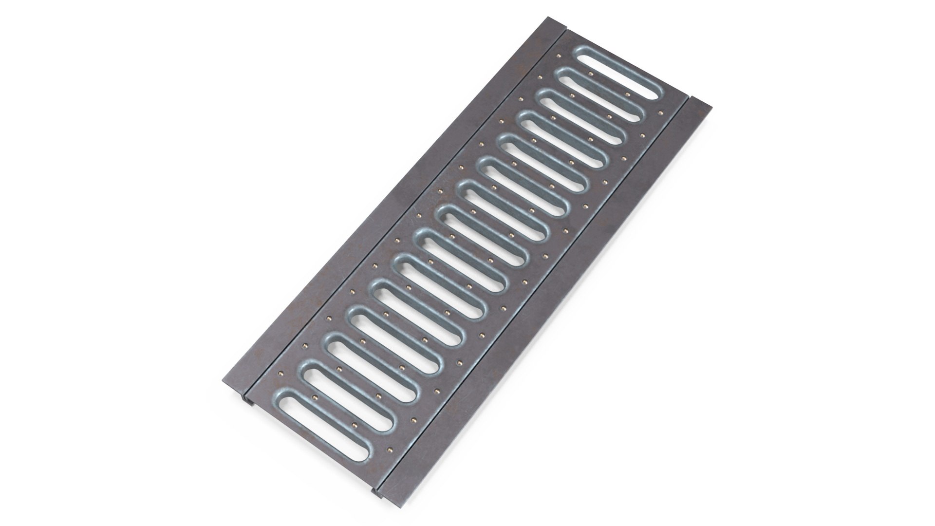 Roadside Drain Cover Iron 3D model preview