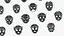Confezione da 25 maschere malvagie per bambini - Maschera a basso contenuto di poligoni dei cartoni animati - Set di maschere per costumi stilizzati