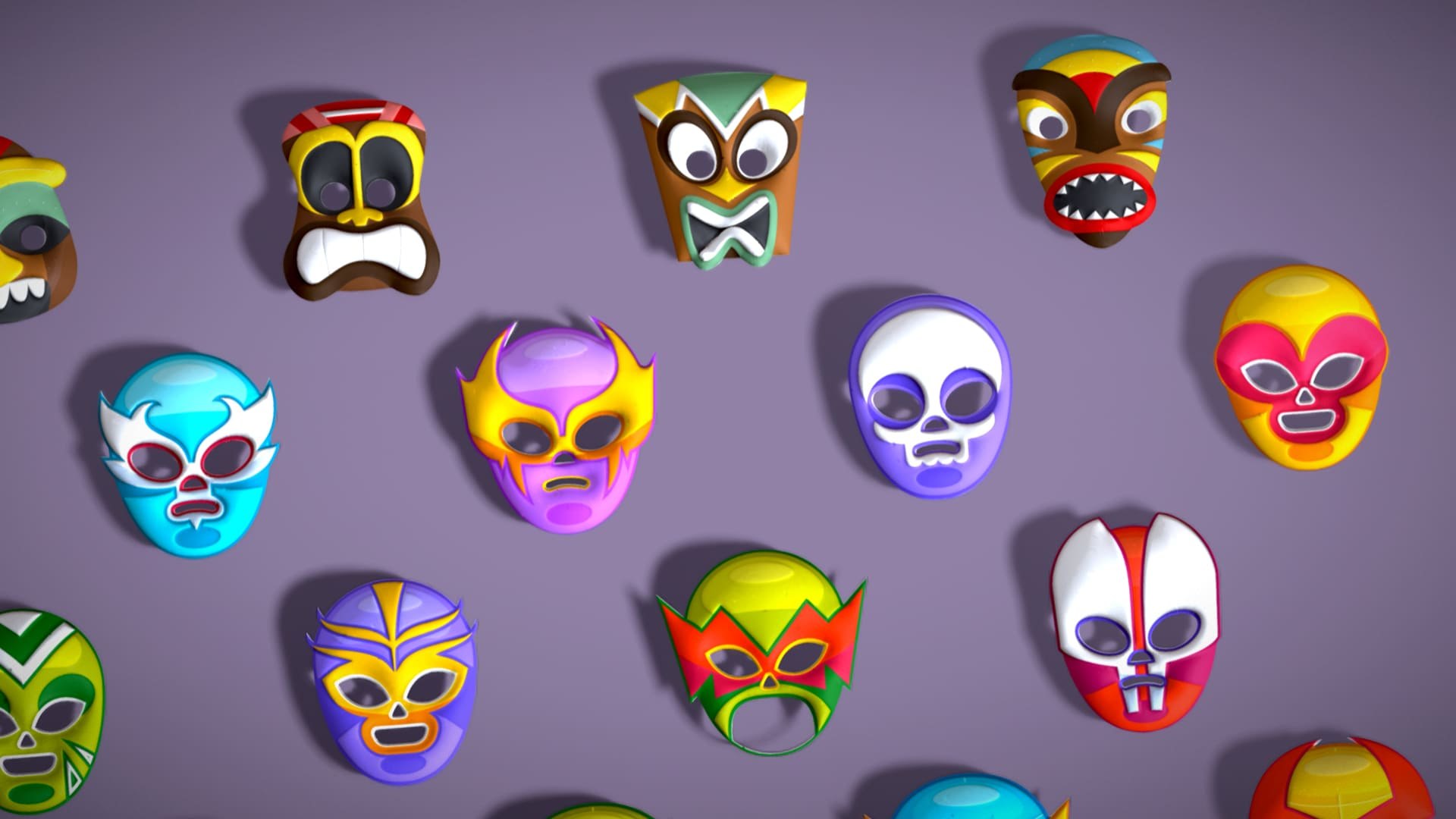 3D 25 Kids Evil Mask Pack 2 - Cartoon Low Poly Mask - Stylized Costume Masks Set model https://p.turbosquid.com/ts-thumb/OT/XzLEy2/lv/4/jpg/1758990840/1920x1080/fit_q87/77a71d960ec2496bc4e87e61dae3d56f0c640137/4.jpg