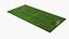 Handball Court Field with Two Goals Green Fur