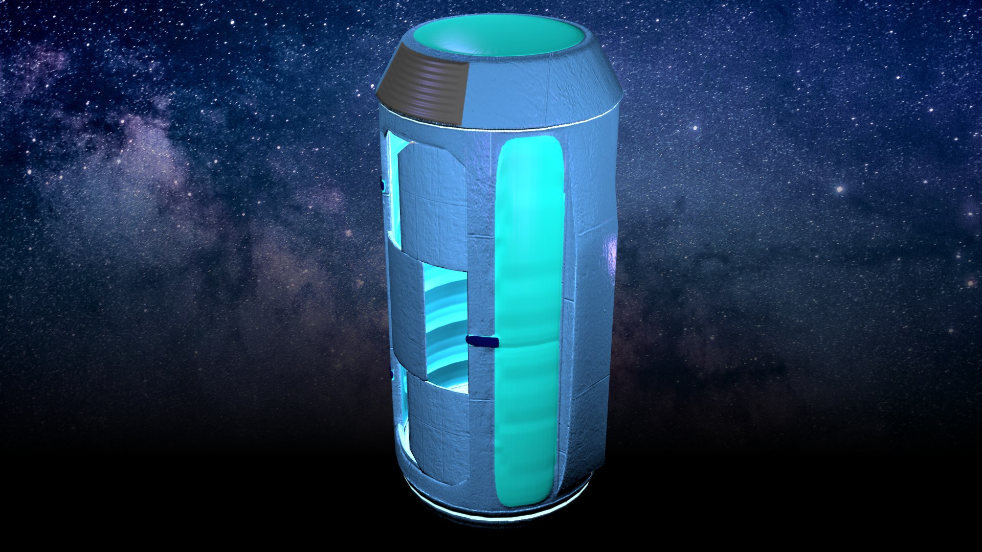 3d space capsule storage