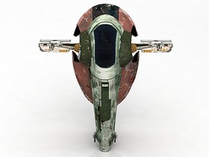 3D slave 1 spaceship