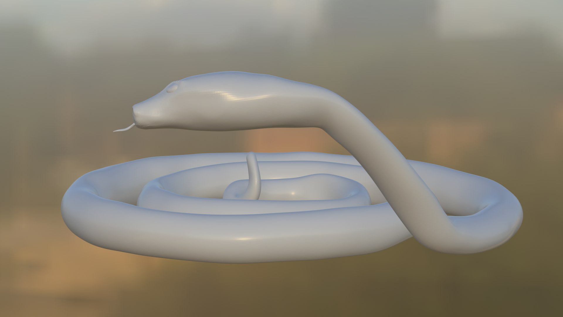 3D 3D Model Of The Snake - TurboSquid 2149266