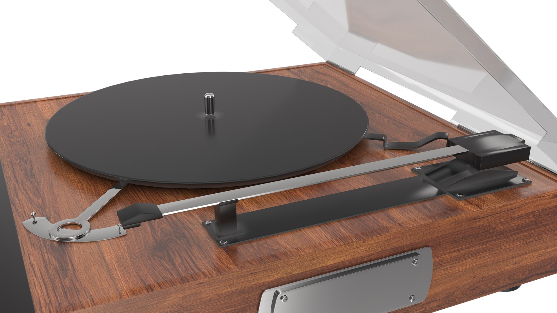 3D Vintage Turntable Model - TurboSquid 2282225