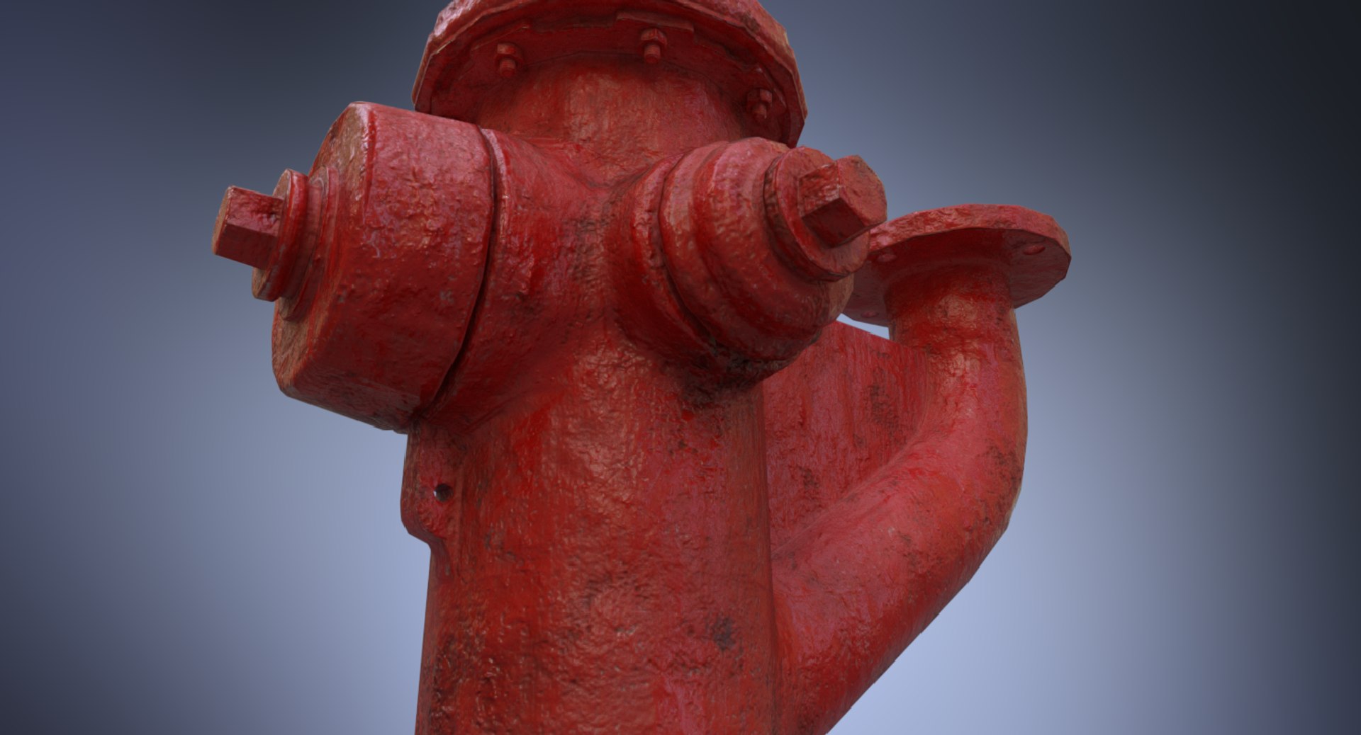 Hydrant Monitor Nozzle 3D Model TurboSquid 1309553