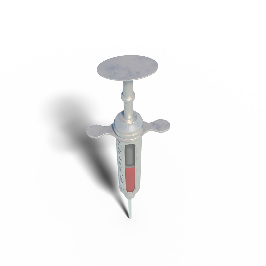 Injection Syringe 3D - TurboSquid 2081618