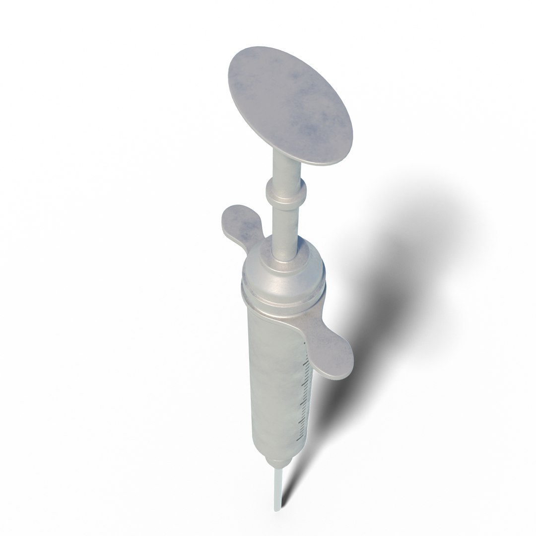 Injection Syringe 3D - TurboSquid 2081618