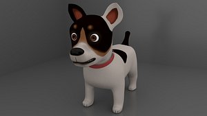 Dog Cartoon Rigged