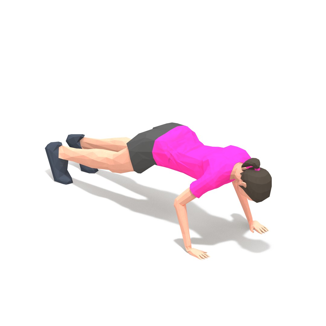 3D Animations Exercise Woman - TurboSquid 1706680