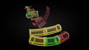 Low Poly Modular Parkour Kit