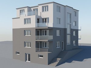 3d model ap house