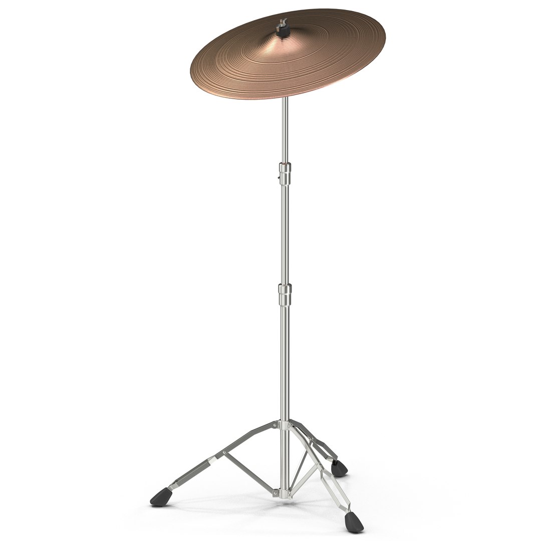 Crash Cymbal 3D Model 3D model preview