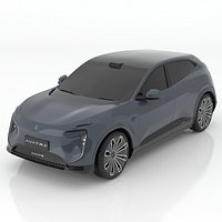 Hybrid Crossover Avatr 07 EV  Calcareous color