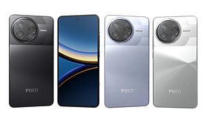 3D Xiaomi Poco F7 Pro All Colors