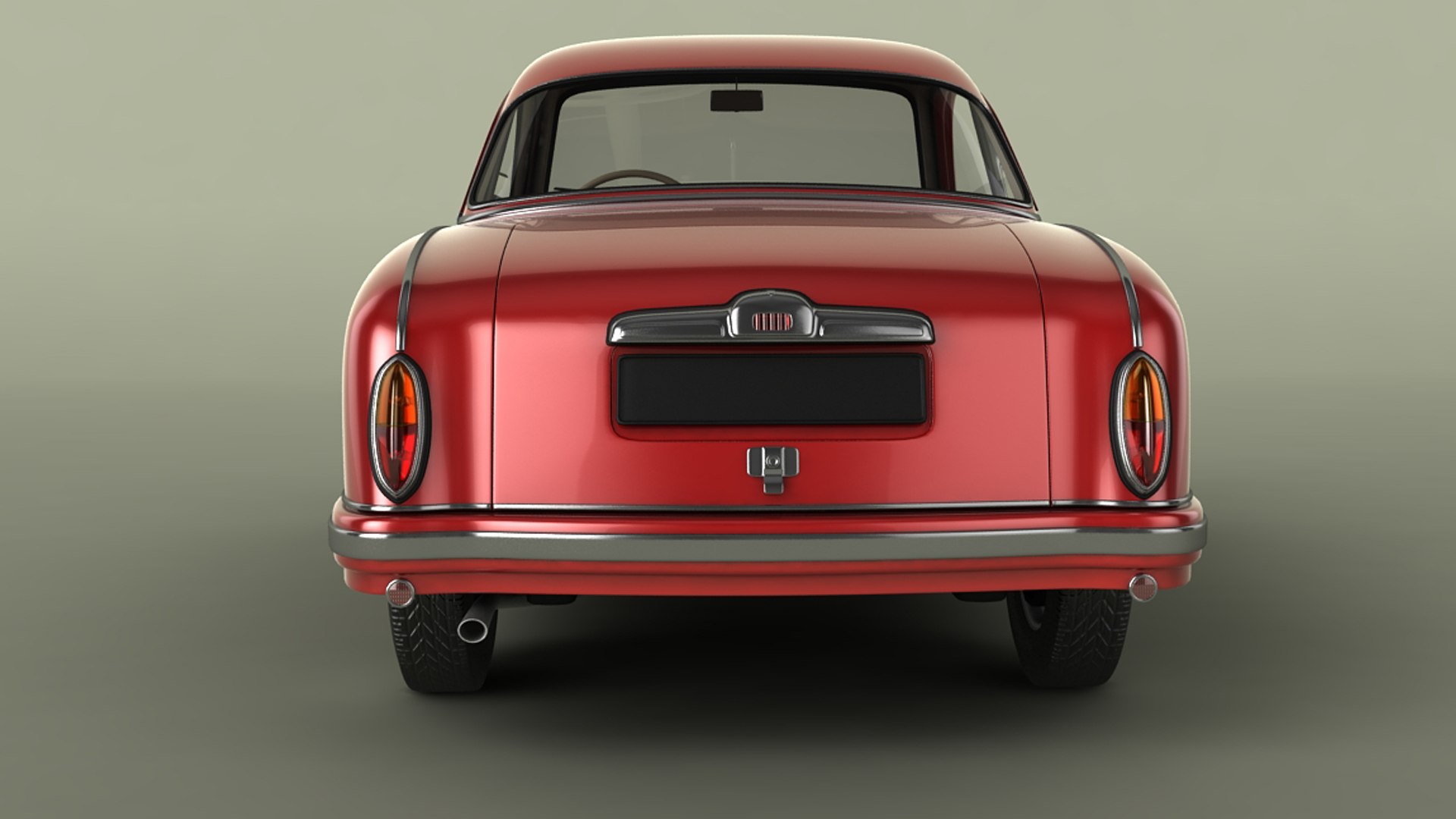 3D Model AWZ P70 Coupe - TurboSquid 2332209