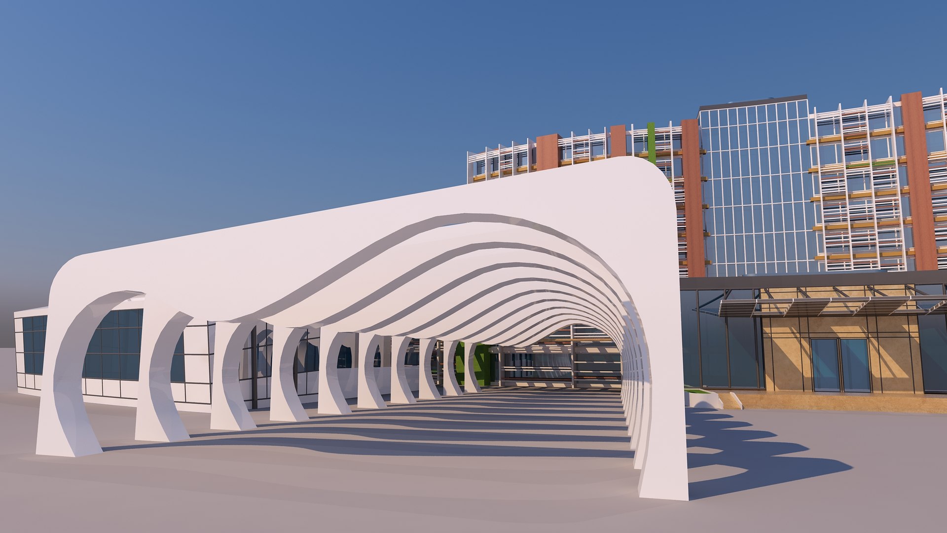 3D 0139 - Financial Center Building - TurboSquid 2236552
