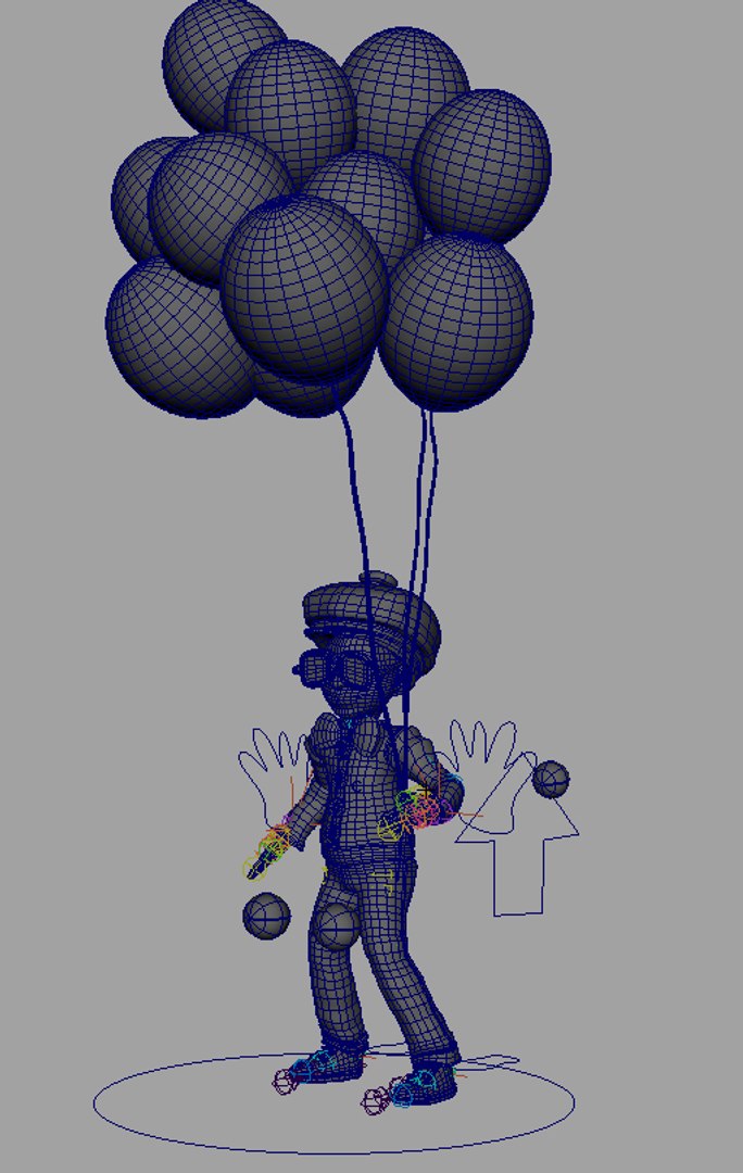 3d Character Animation Model